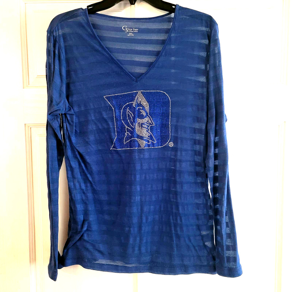 Duke Women's Long Sleeve T-Shirt - Size 2XL